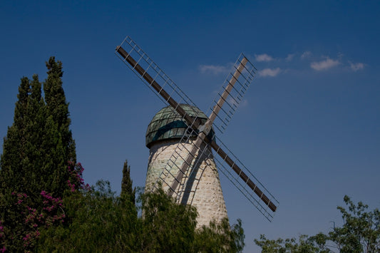 Old Windmill in Jerusalem Israel