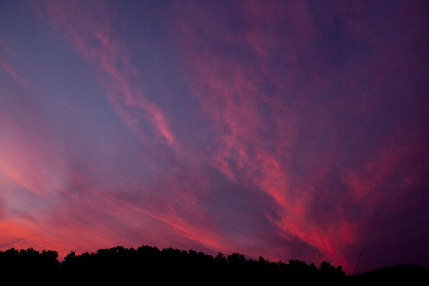 Amazing sunset in Israel Views of the Holy Land.