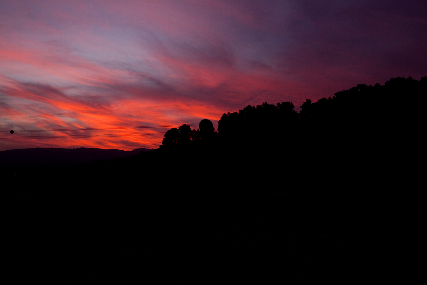 Amazing sunset in Israel Views of the Holy Land.