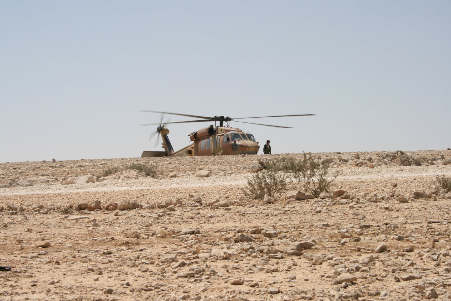 Israeli Air Force Sikorsky ch-53k Military Rescue Helicopter in the Rescue mission