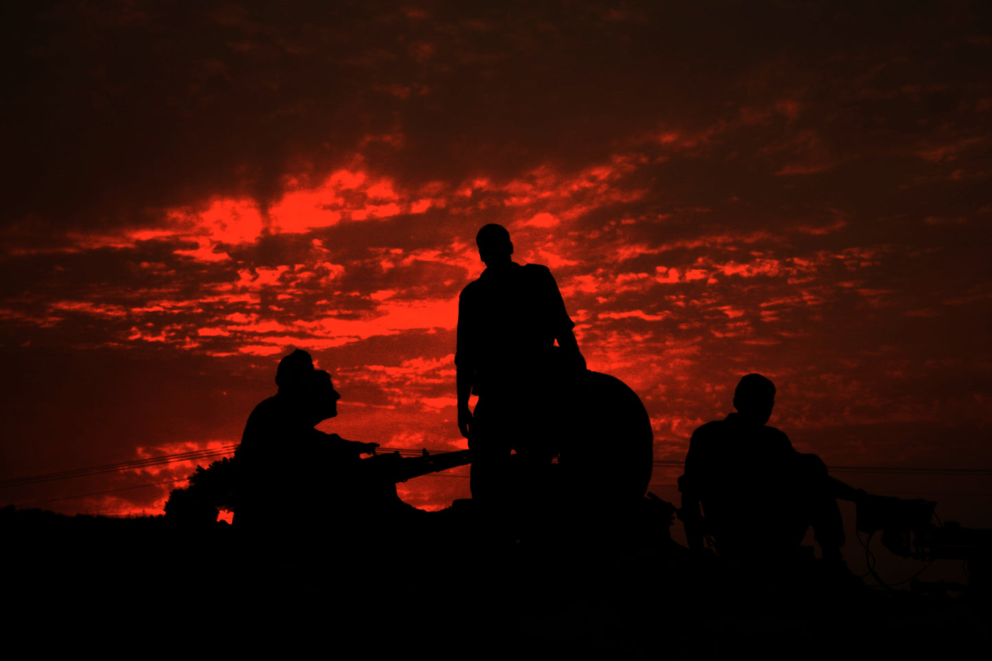 Amazing sunset in Israel Views of the Holy Land