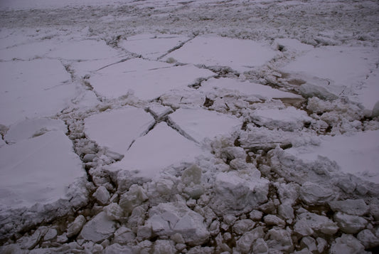 Landscapes of snow in Lapland
