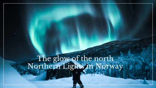 The glow of the north Northern Lights in Norway