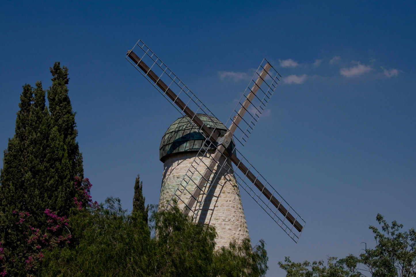 Old Windmill in Jerusalem Israel