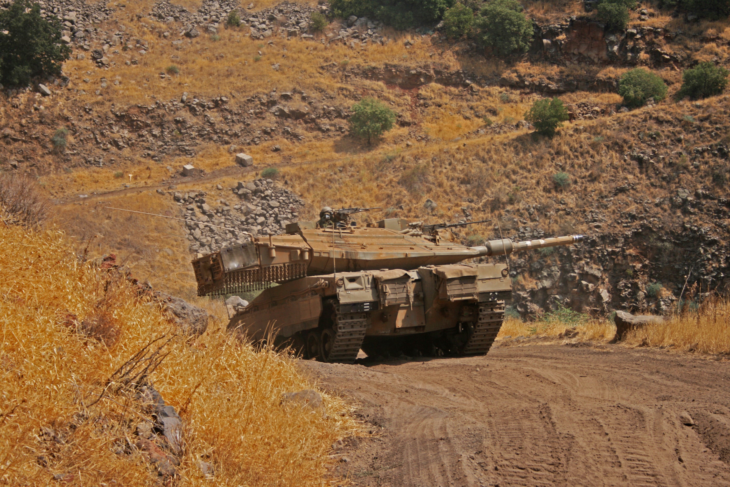 Israel army Idf modern main battle tank Merkava Mk 4 – Photo Land