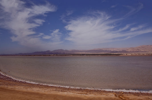 Amazing Landscapes of Israel, Salt lake at Evrona Nature Reserve